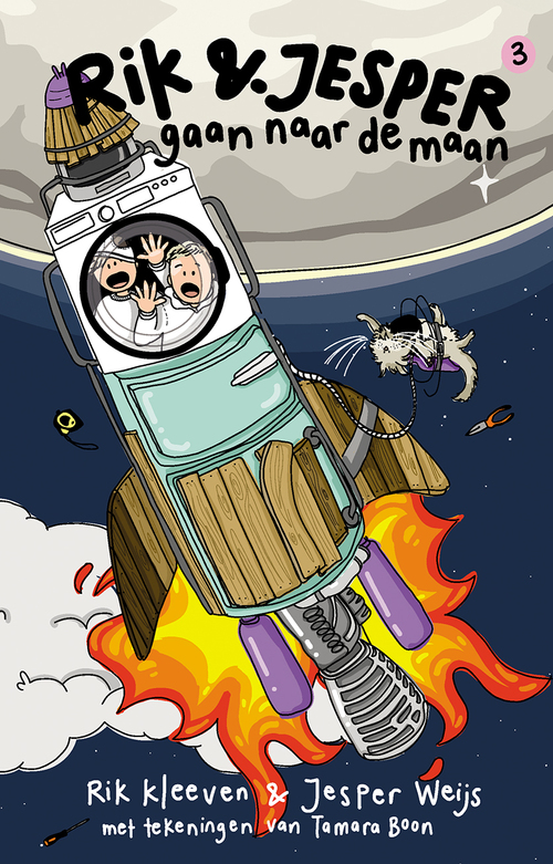 Jesper Weijs, Rik Kleeven Rik en Jesper gaan naar de maan -   (ISBN: 9789043936859)