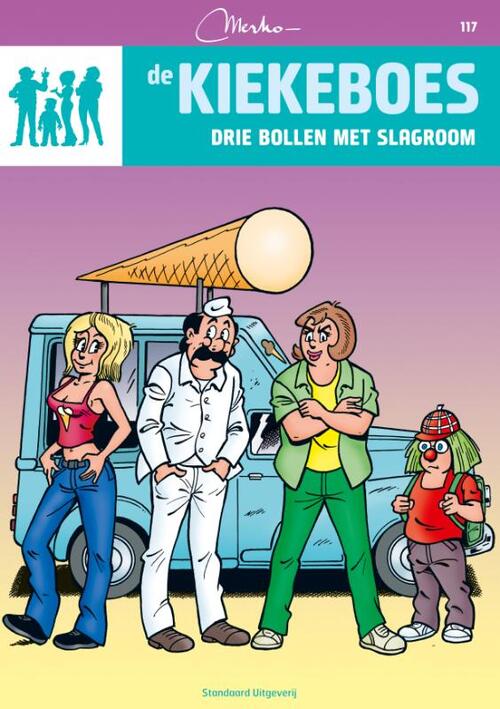 Merho De Kiekeboes 117 - Drie bollen met slagroom -   (ISBN: 9789002249099)