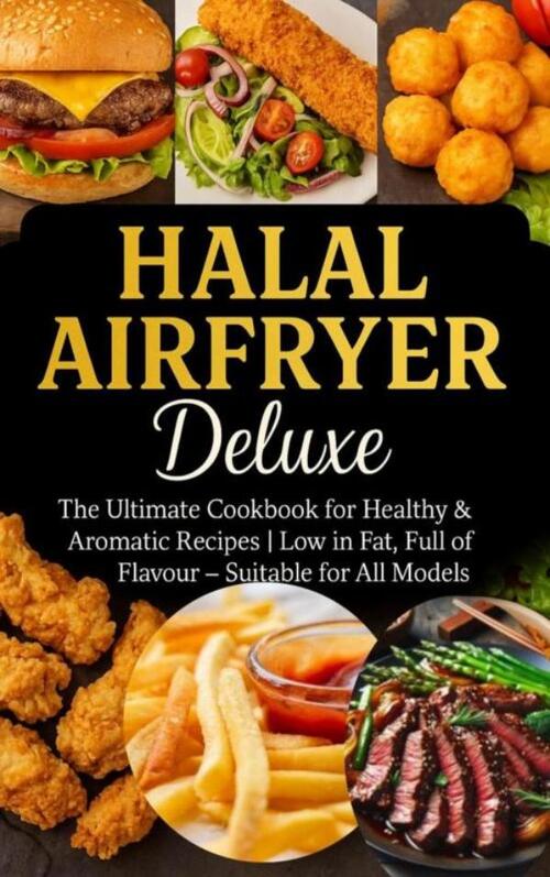 Yasmin Rahimi Halal Airfryer Deluxe: The Ultimate Cookbook for Healthy & Aromatic Recipes -   (ISBN: 9789403807638)