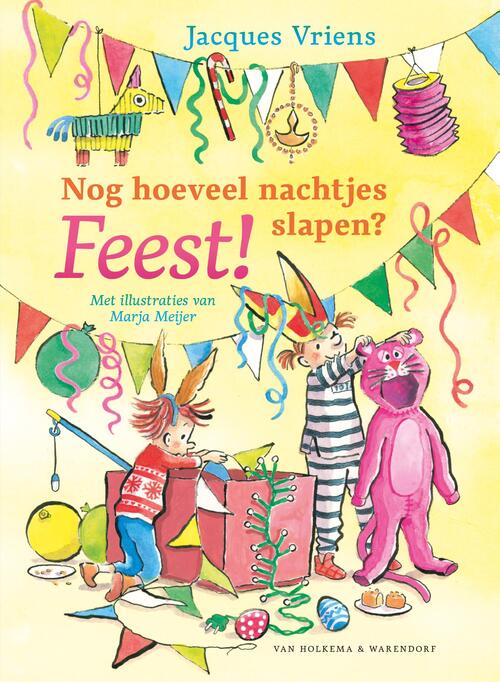 Jacques Vriens Nog hoeveel nachtjes slapen℃ Feest! -   (ISBN: 9789000396634)