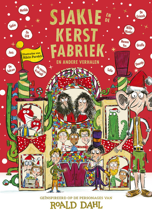 Roald Dahl, Sibéal Pounder Sjakie en de kerstfabriek en andere verhalen -   (ISBN: 9789026181139)