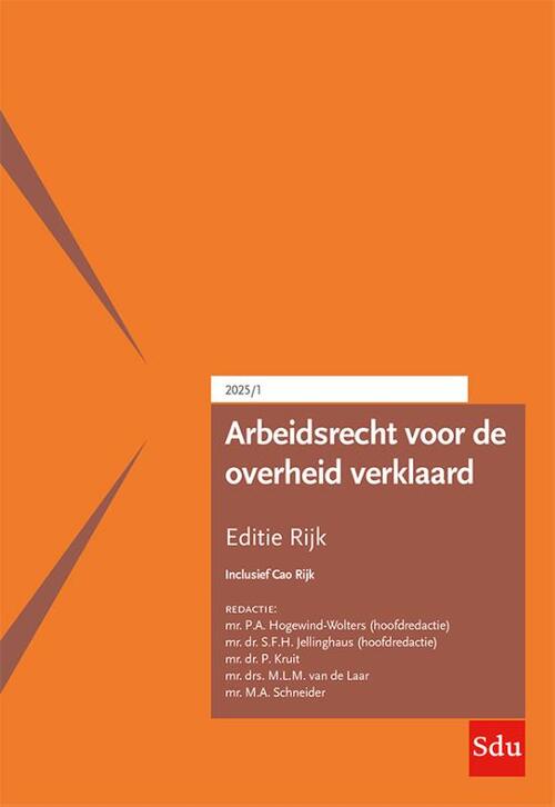 F.E.W. Staubach Arbeidsrecht voor de overheid verklaard. Editie Rijk -   (ISBN: 9789012410762)