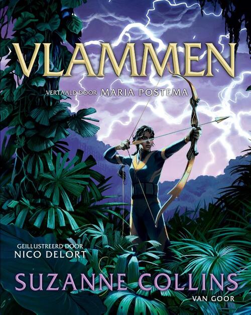 Suzanne Collins Vlammen - geïllustreerde editie -   (ISBN: 9789000400614)