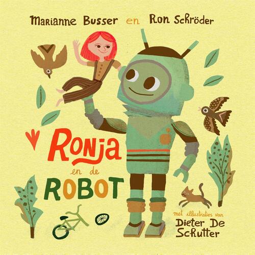 Marianne Busser, Ron Schröder Ronja en de robot -   (ISBN: 9789048874620)
