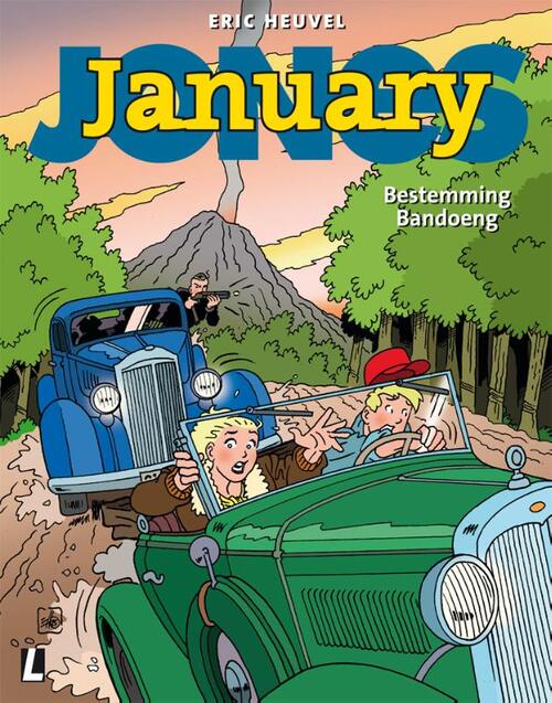 Eric Heuvel January Jones Bestemming Bandoeng -   (ISBN: 9789088869853)
