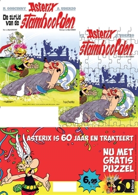 Albert Uderzo, René Goscinny 07. De Strijd Van De Stamhoofden + Puzzel -   (ISBN: 9782012112414)