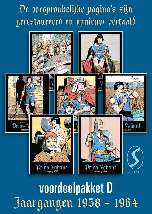 Hal Foster Prins Valiant PAKKET D: deel 22-28 -   (ISBN: 9789464842975)