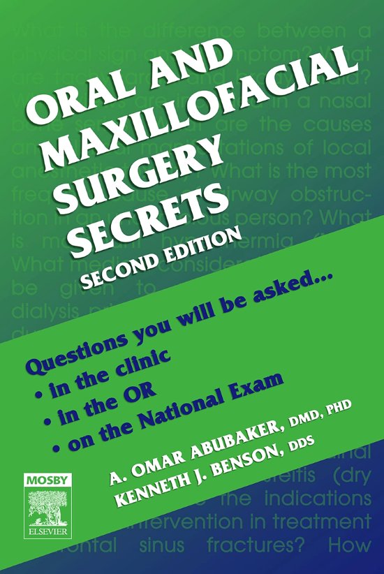 Unknown A. Abubaker - Oral and Maxillofacial Surgery Secrets