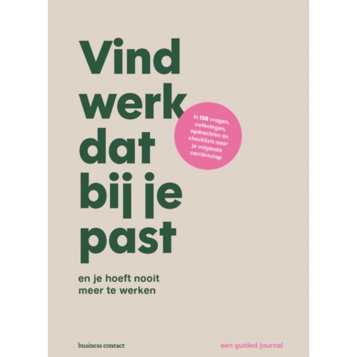 Atlas Contact, Uitgeverij Vind Werk Dat Bij Je Past - Elsbeth Boes