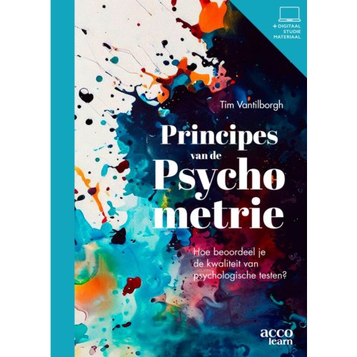 Acco Uitgeverij Principes Van De Psychometrie - Tim Vantilborgh