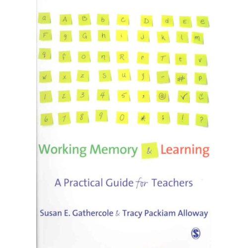 Sage Working Memory And Learning - Gathercole, Susan