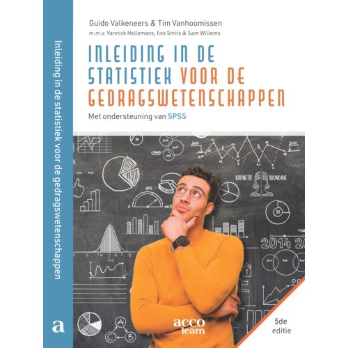 Acco Uitgeverij Inleiding In De Statistiek Voor Gedragswetenschappen - Guido Valkeneers