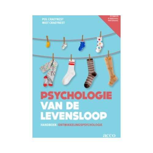 Acco Uitgeverij Psychologie Van De Levensloop - Acco Learn - Pol Craeynest