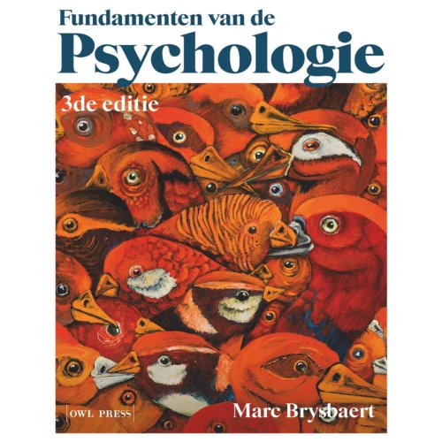 Borgerhoff & Lamberigts Fundamenten Van De Psychologie - Marc Brysbaert