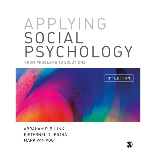 Sage Applying Social Psychology - Buunk, Abraham P