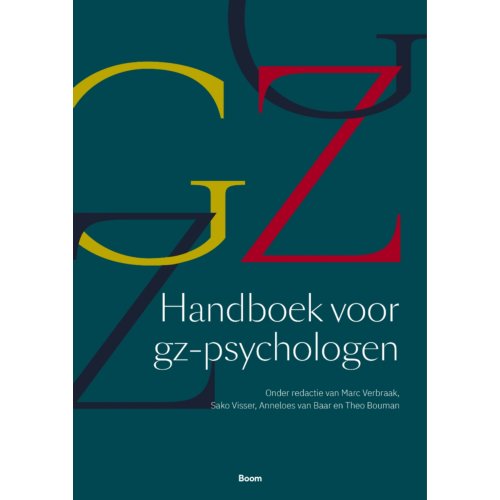 Koninklijke Boom Uitgevers Handboek Voor Gz-Psychologen - Marc Verbraak