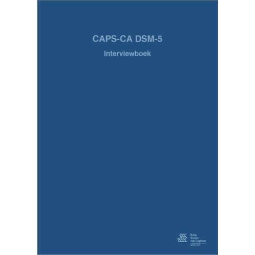 Bsl Media & Learning Caps-Ca 5 Dsm-5 - Interviewboek - Els van Meijel