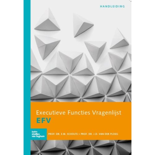 Bsl Media & Learning Executieve Functies Vragenlijst (Efv) - Handleiding - E.M. Scholte