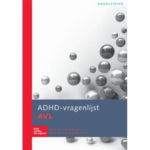Bsl Media & Learning Adhd-Vragenlijst (Avl) - Handleiding - E.M. Scholte