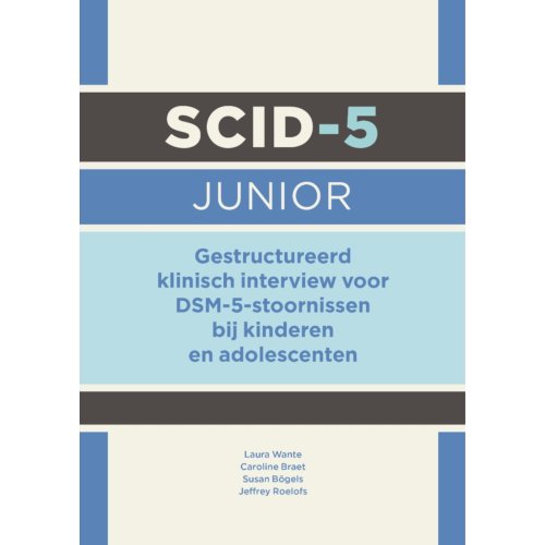 Koninklijke Boom Uitgevers Scid-5 Junior - American Psychiatric Association