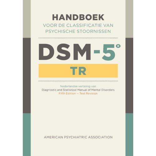 Koninklijke Boom Uitgevers Dsm-5-Tr - American Psychiatric Association