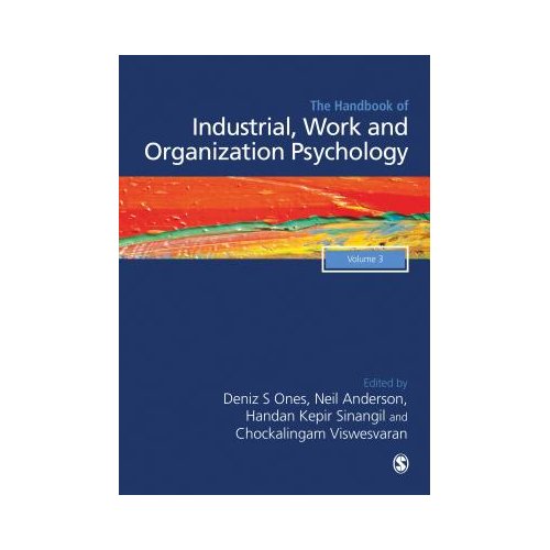Sage The  Handbook Of Industrial, Work & Organizational Psychology - Ones