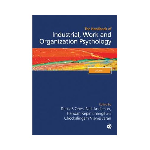 Sage The  Handbook Of Industrial, Work & Organizational Psychology: V1: Personnel - Ones