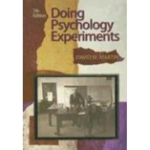 Van Ditmar Boekenimport B.V. Doing Psychology Experiments - Martin, David W.