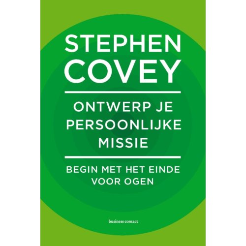 Atlas Contact, Uitgeverij Ontwerp Je Persoonlijke Missie - Stephen Covey