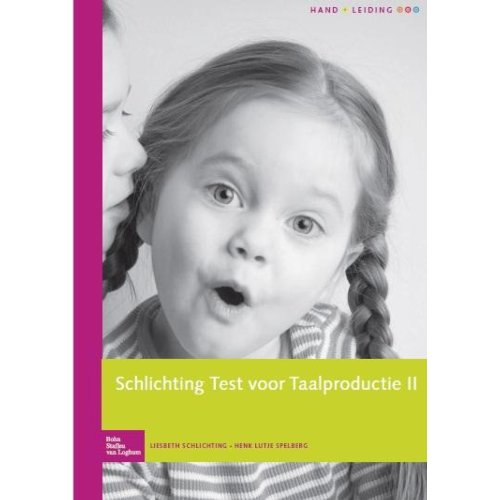 Bsl Media & Learning Schlichting Test Voor Taalproductie-Ii (Schlichting Taalproductie) - Handleiding - J.E.P.T. Schlichting