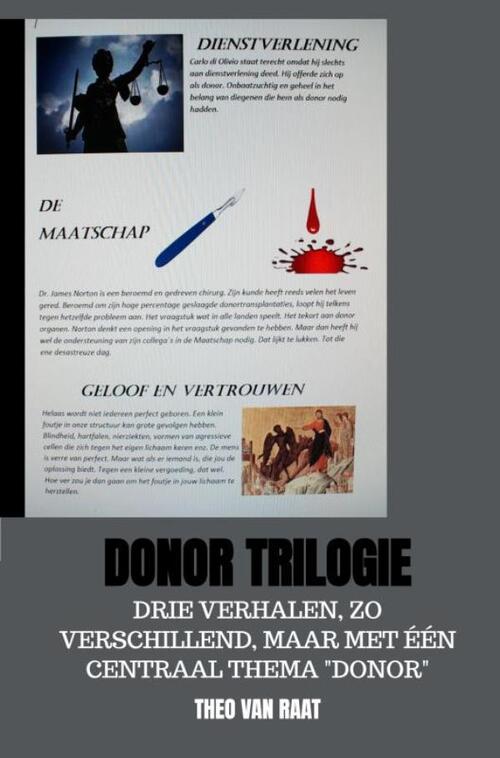 Theo van Raat Donor Trilogie -   (ISBN: 9789403843582)