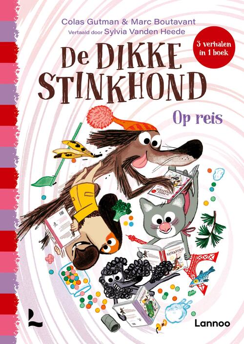 Colas Gutman De dikke Stinkhond - Op reis -   (ISBN: 9789059963801)