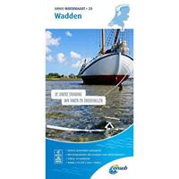ANWB waterkaart: Wadden