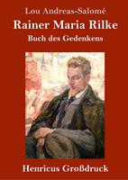 louandreas-salomé Rainer Maria Rilke (Großdruck)