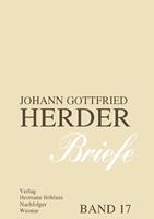 johanngottfriedherder,ulrikeleuschner Johann Gottfried Herder. Briefe 17