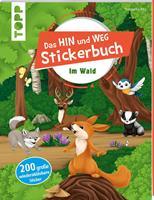 nataschapitz Das Hin-und-weg-Stickerbuch Im Wald