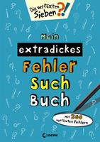 Loewe / Loewe Verlag Mein extradickes Fehler-Such-Buch (petrol)