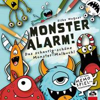 Thekla Verlag / Walther, Heike, u. Silke Wessner Monster-Alarm! Das schaurig-schöne Monster-Malbuch für Kinder ab 3 Jahren
