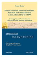 Notizen von einer Reise durch Serbien Anatolien und Transkaukasien in den Jahren 1843 und 1844