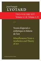 Jean-François Lyotard Textes disperses I & II: esthetiques et theorie de l'art & artistes contemporains -  (ISBN: 9789058678966)