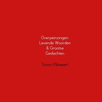 Timon Flikweert Overpeinzingen: Levende Woorden & Grootse Gedachten -  (ISBN: 9789463673709)