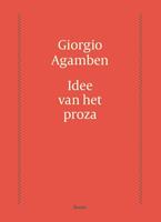 Giorgio Agamben Idee van het proza -  (ISBN: 9789024418886)