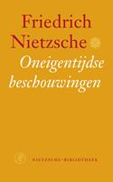 Friedrich Nietzsche Oneigentijdse beschouwingen -  (ISBN: 9789029566308)