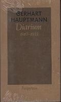 Gerhart Hauptmann Diarium 1917 bis 1933