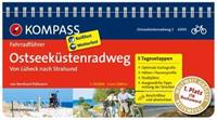 Bernhard Pollmann KOMPASS Fahrradführer Ostseeküsten-Radweg 2, von Lübeck nach Stralsund