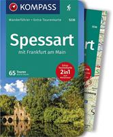 Astrid Sturm KOMPASS Wanderführer Spessart mit Frankfurt am Main