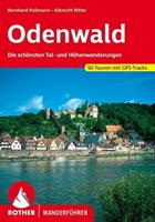 Bergverlag Rother - Odenwald - Wandelgids 8. Auflage 2022