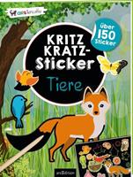 Eva Schindler Kritzkratz-Sticker Tiere