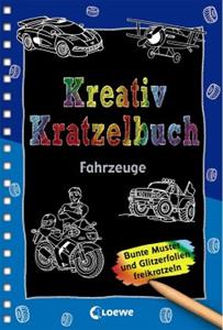 Loewe / Loewe Verlag Kreativ-Kratzelbuch: Fahrzeuge