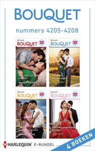 Cathy Williams Bouquet e-bundel nummers 4205 - 4208 -   (ISBN: 9789402548549)